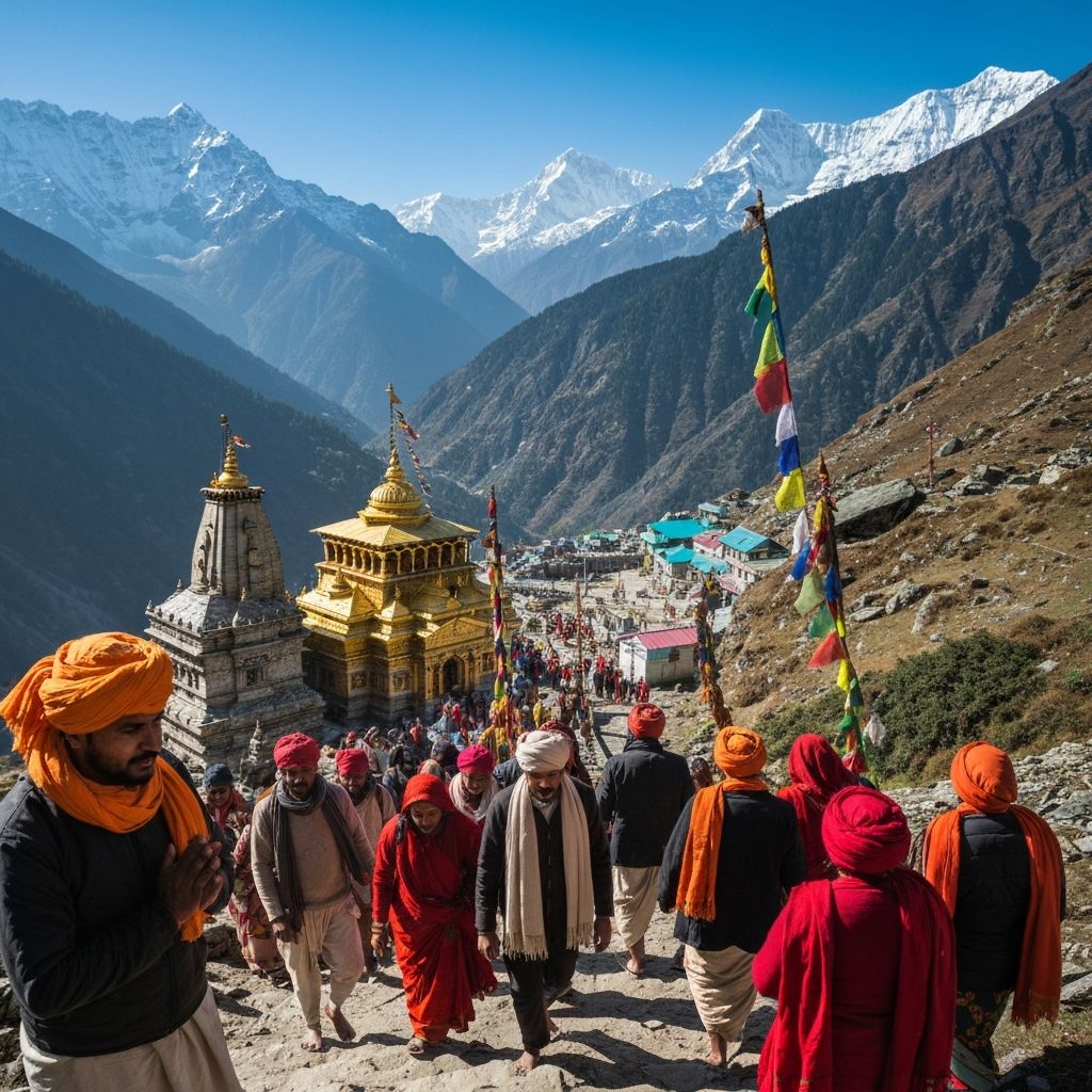 Char Dham Yatra — Kedarnath Temple